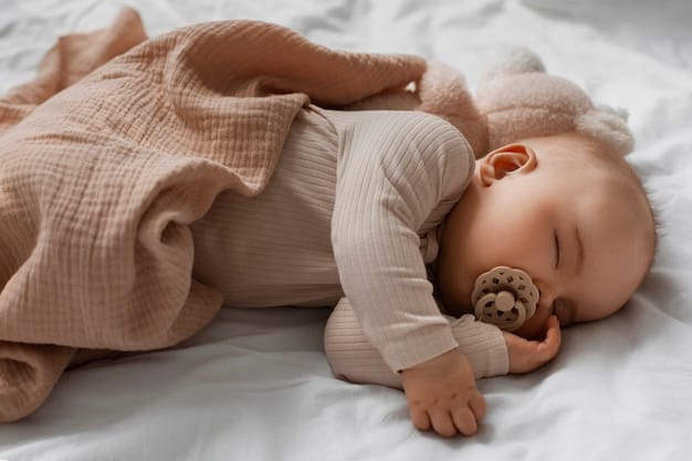 Bébé qui dort paisiblement — méthodes douces de coaching sommeil sans pleurs